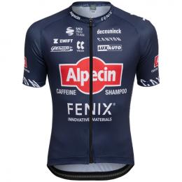 ALPECIN-FENIX 2022 Kurzarmtrikot, für Herren, Größe M, Fahrradtrikot, Radbekleid