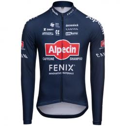 ALPECIN-FENIX 2022 Langarmtrikot, für Herren, Größe L, Rennrad Trikot, Radsportb