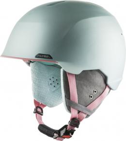 Alpina Albona Freeride Skihelm (53-57 cm, 73 seagreen/coral matt)