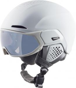 Alpina Alto Q-Lite Visier Skihelm (51-55 cm, 10 white matt)