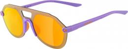 Alpina Beam II Sportbrille (351 purple matt, Ceramic, Scheibe: orange mirror (S3))
