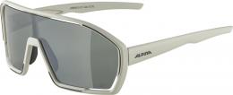 Alpina Bonfire Q-Lite Sportbrille (021 cool grey matt, Scheibe: Q-Lite silver mirror (S3))