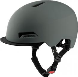 Alpina Brooklyn Fahrradhelm (57-61 cm, 31 coffee/grey matt)