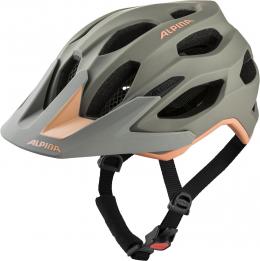 Alpina Carapax 2.0 Fahrradhelm (57-62 cm, 23 moon grey/peach matt)