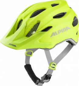 Alpina Carapax Jr. Flash Fahrradhelm (51-56 cm, 40 be visible matt)
