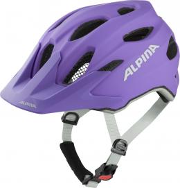Alpina Carapax Jr. Flash Fahrradhelm (51-56 cm, 55 purple matt)