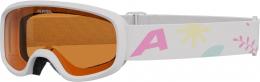 Alpina Carvy 3.0 Kinderskibrille (411 white matt, Scheibe: orange (S2))