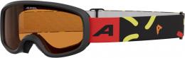 Alpina Carvy 3.0 Kinderskibrille (451 red matt, Scheibe: orange (S2))