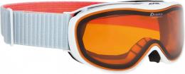 Alpina Challenge 2.0 Brillenträger Skibrille (113 white/flamingo, Scheibe: DOUBLEFLEX)