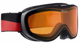 Alpina Challenge 2.0 Brillenträger Skibrille (152 black matt, Scheibe: DOUBLEFLEX)