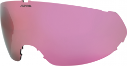 Alpina Ersatzvisier für Alto und Oro QV Visier-Skihelm (913 water pink, für 51-55 cm)
