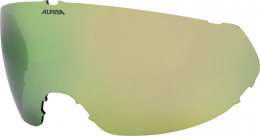 Alpina Ersatzvisier für Alto und Oro QV Visier-Skihelm (917 cobalt/green, für 51-55 cm)