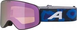 Alpina Fernie Kinderskibrille (832 black/lila/leo matt, Scheibe: mirror rose (S2))