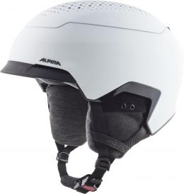 Alpina Gems Freeride Skihelm (51-55 cm, 10 white matt)