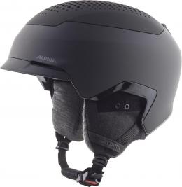 Alpina Gems Freeride Skihelm (51-55 cm, 30 black matt)