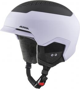 Alpina Gems Freeride Skihelm (55-59 cm, 51 lilac/black matt)