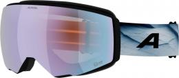 Alpina Granby 2 small Q-Lite Brillenträgerskibrille (882 black/blue matt, Scheibe: Q-Lite blue (S2))