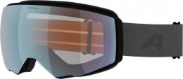 Alpina Granby 2 small Quattroflex Skibrille (832 black/grey matt, Scheibe: Quattroflex, green (S2))