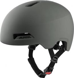 Alpina Haarlem Fahrradhelm (52-57 cm, 30 coffee/grey matt)