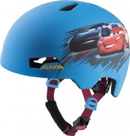 Alpina Hackney Disney Fahrradhelm (51-56 cm, 60 Cars)