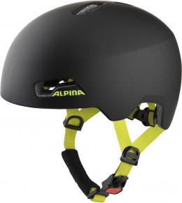 Alpina Hackney Fahrradhelm (51-56 cm, 33 black/neon yellow matt)