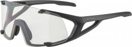 Alpina Hawkeye small Sportbrille (431 black matt, Scheibe: clear lens (S0))