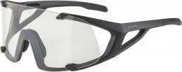 Alpina Hawkeye Sportbrille (431 black matt, Scheibe: clear lens (S3))