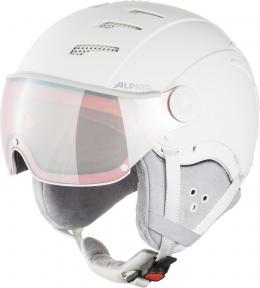 Alpina Jump 2.0 QuattroVarioflex MM Skihelm (59-61 cm, 13 white/grey matt)