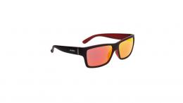 Alpina Kacey Fahrradbrille BLACK MATT-RED ONE SIZE