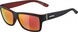 Alpina Kacey Sonnenbrille (334 black matt/red, Ceramic, Scheibe: red mirror (S3))