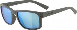 Alpina Kosmic Sonnenbrille (321 moon grey matt, Scheibe: blue mirror (S3))