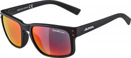 Alpina Kosmic Sonnenbrille (335 black matt, Ceramic, Scheibe: red mirror (S3))