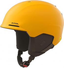 Alpina Kroon Mips Skihelm (55-59 cm, 45 burned/yellow matt)