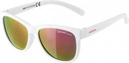 Alpina Luzy Sonnenbrille (310 white, Ceramic, Scheibe: pink mirror (S3))