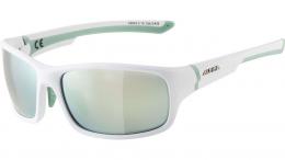 Alpina Lyron S Fahrradbrille WHITE MATT-PISTACHIO CME ONE SIZE
