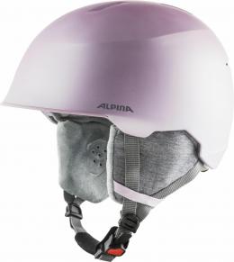 Alpina Maroi Freeride Junior Skihelm (51-54 cm, 61 light rose matt)