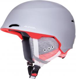 Alpina Maroi Freeride Skihelm (57-61 cm, 11 silver/flamingo matt)