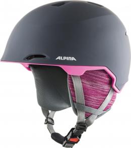 Alpina Maroi Freeride Skihelm (57-61 cm, 33 grey/pink matt)