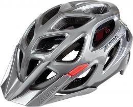 Alpina Mythos 3.0 Fahrradhelm (57-62 cm, 33 darksilver/black/red gloss)