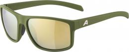 Alpina Nacan I Sonnenbrille (371 olive matt, Ceramic, Scheibe: bronce mirror (S3))