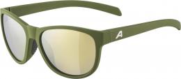 Alpina Nacan II Sonnenbrille (371 olive matt, Ceramic, Scheibe: bronce mirror (S3))
