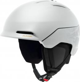 Alpina Nax Skihelm (51-55 cm, 15 white camo matt)