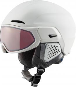 Alpina Oro Visor QV Mips Skihelm (51-55 cm, 10 white matt)