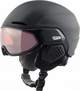 Alpina Oro Visor QV Mips Skihelm (51-55 cm, 30 black matt)