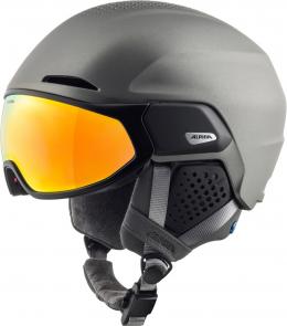 Alpina Oro Visor QV Mips Skihelm (51-55 cm, 31 gunmetal matt)