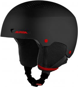 Alpina Pala Skihelm (51-55 cm, 30 black matt/red)