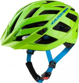 Alpina Panoma 3.0 Fahrradhelm (52-57 cm, 67 green/blue gloss)