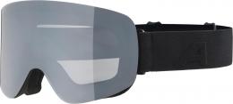 Alpina Penken Skibrille (831 black matt, Scheibe: mirror (S3))