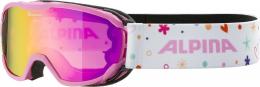 Alpina Pheos Junior Mirror Skibrille (852 rose matt, Scheibe: MIRROR pink (S2))