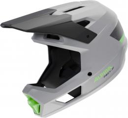 Alpina Pikes Jr. Fullface-Helm Kids (56-59 cm, 30 smoke grey decal matt)